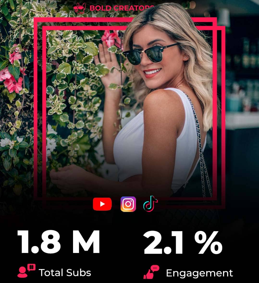 Brazilian Food and Fitness Influencers Jessica Belcost