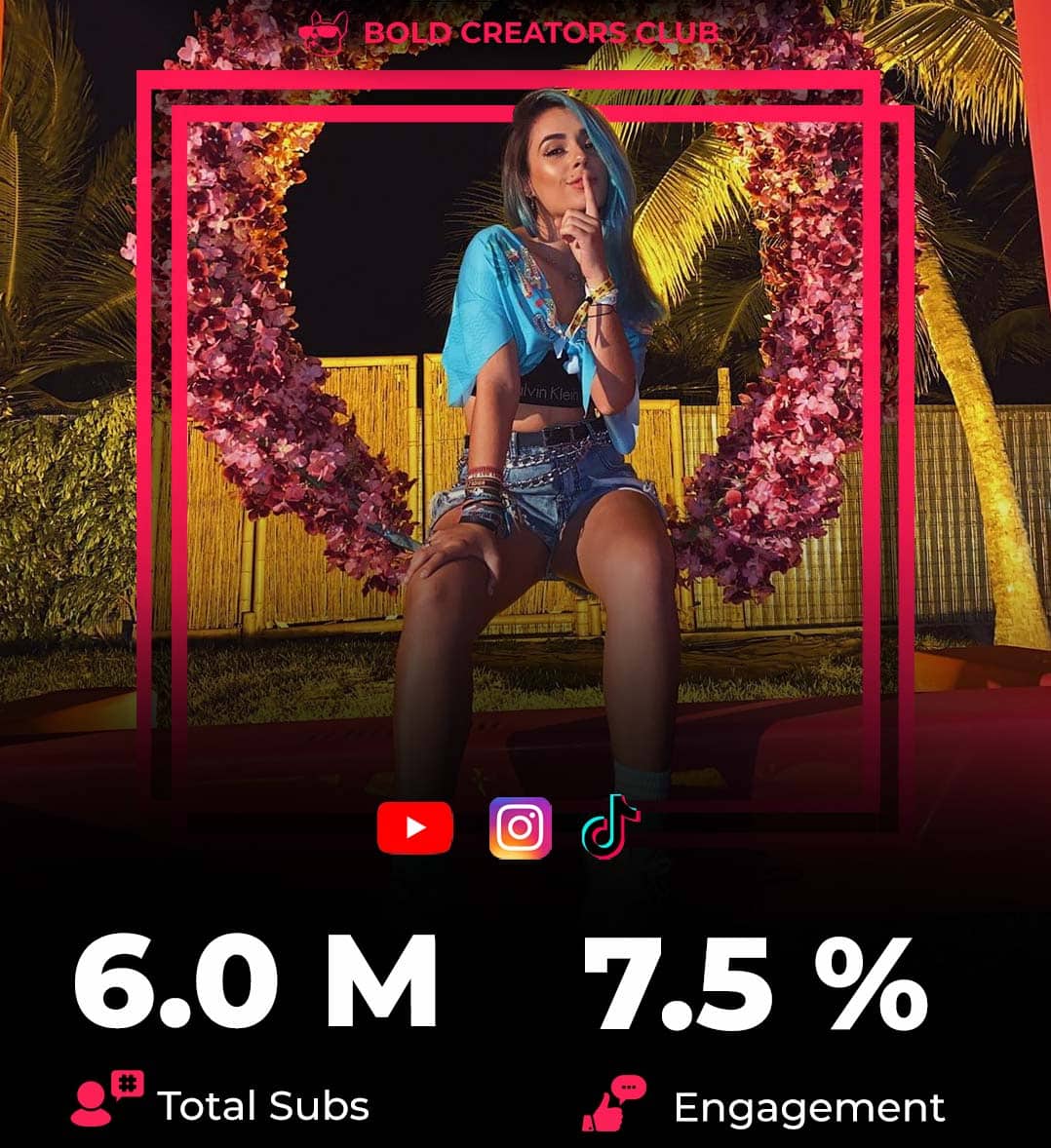 Jully Molinna Brazilian lifestyle influencer Creators Brazil agency