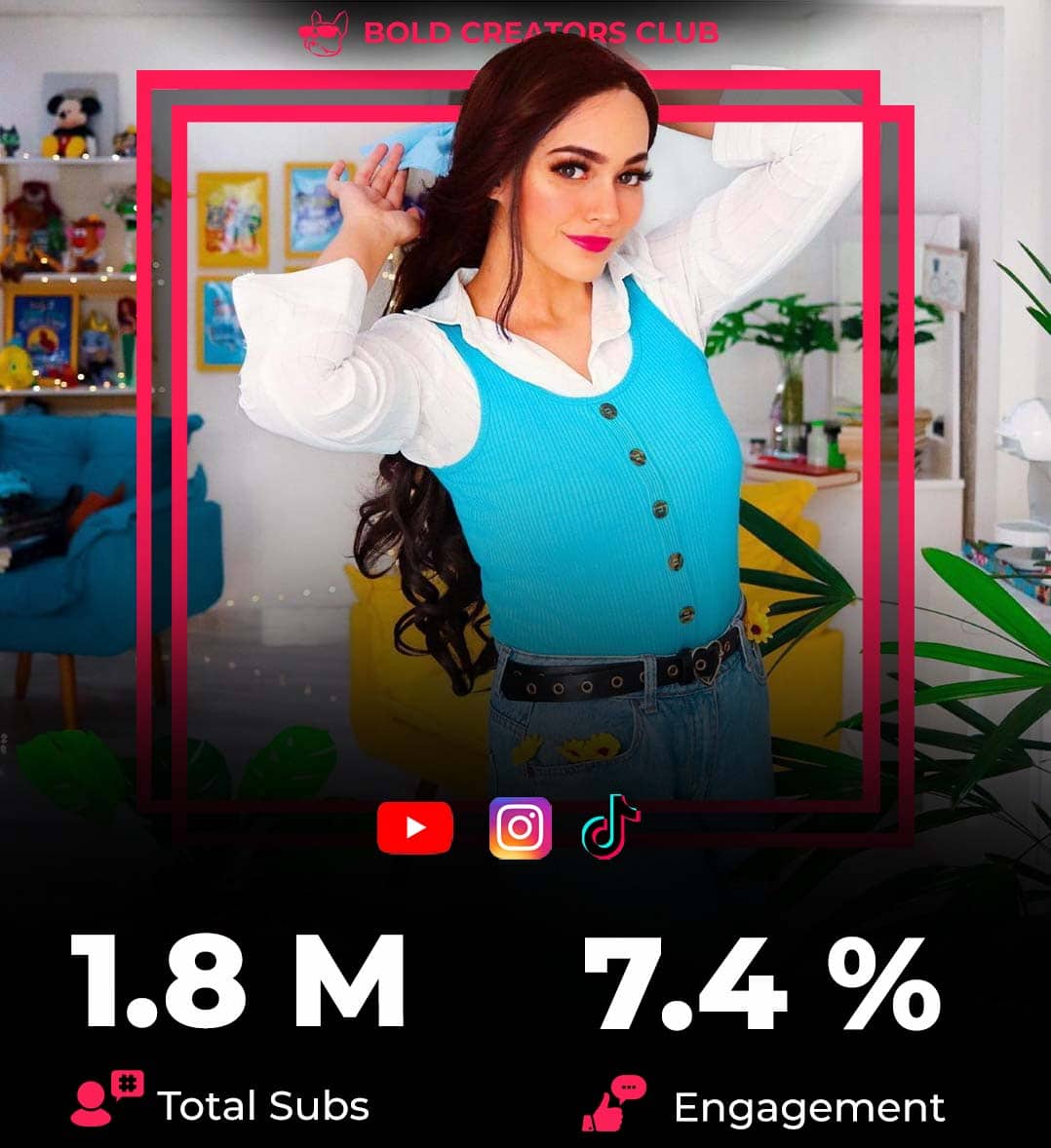 Brazilian YouTuber and Tik Tok influencer Maidy