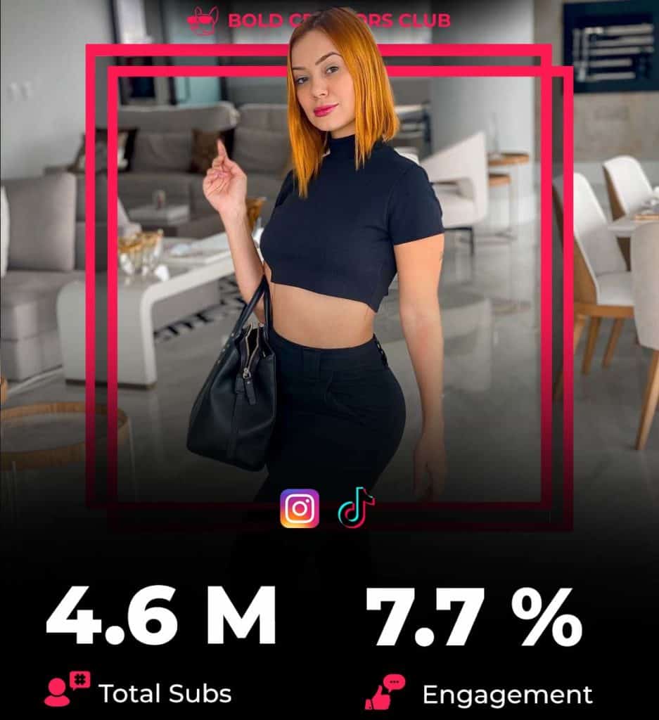 Brazilian fashion and beauty influencer, Mirela Janis