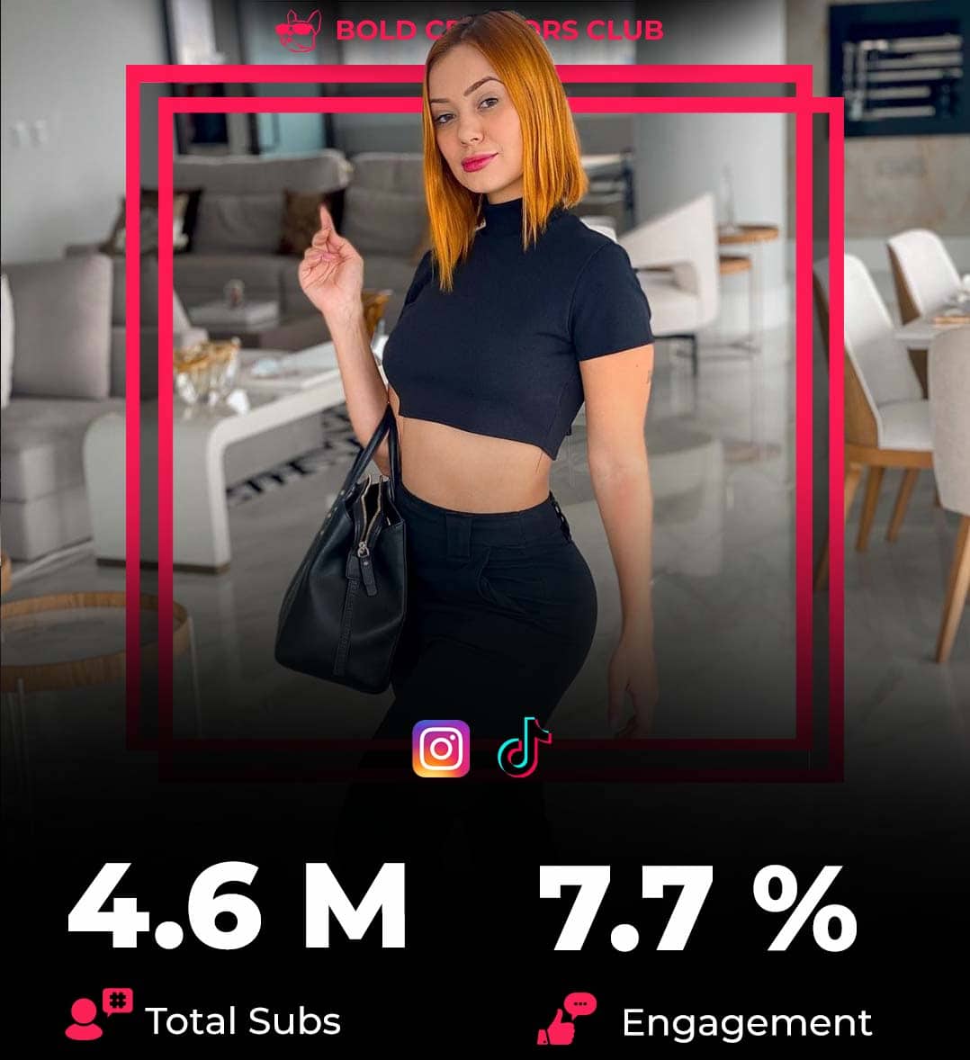 Brazilian fashion and beauty influencer, Mirela Janis