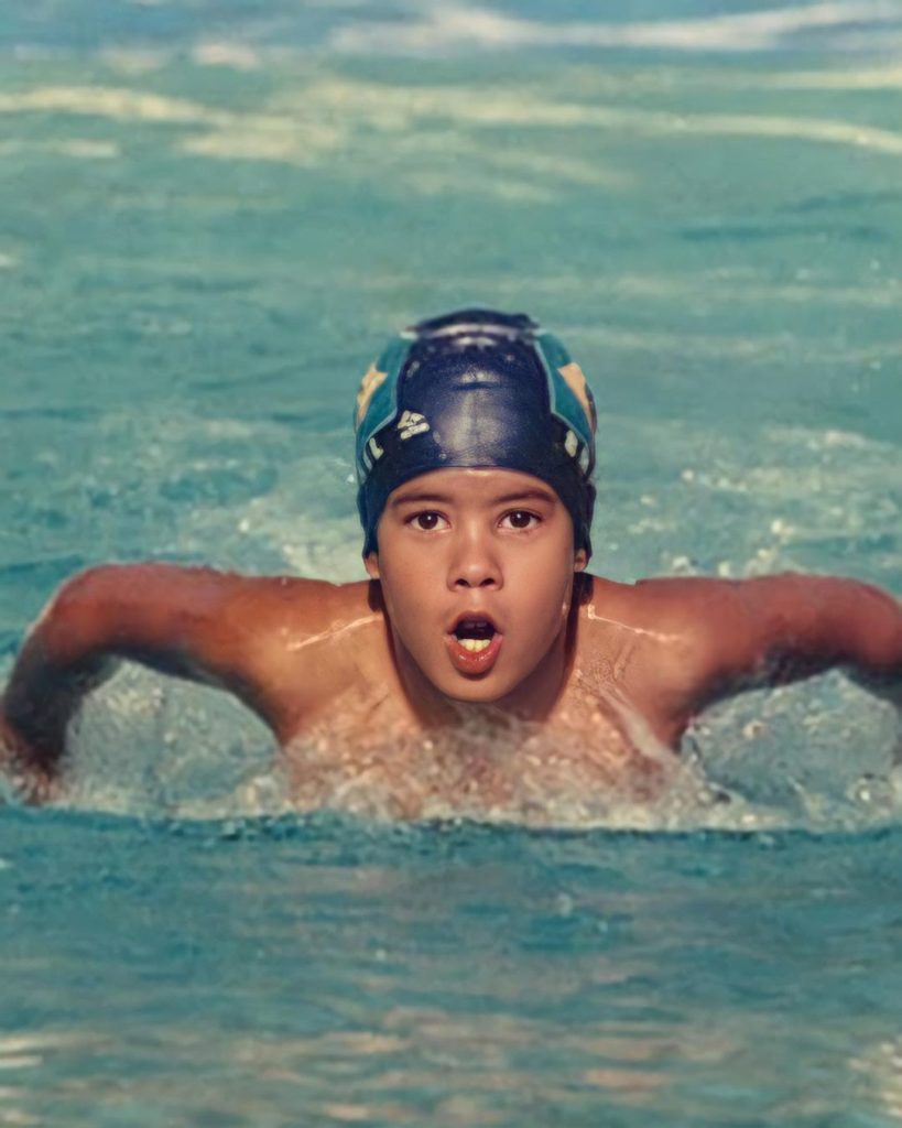 Arthur Aguiar swimming athlete Brazilian influencer